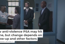 New anti-violence PSA may hit home, but change depends on follow-up and other factors