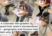 1 in 4 Colorado 11th-graders skipped their state’s standardized test − geography and income help explain why
