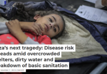 Gaza’s next tragedy: Disease risk spreads amid overcrowded shelters, dirty water and breakdown of basic sanitation