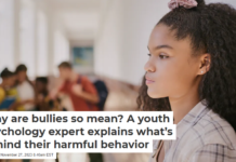 Why are bullies so mean? A youth psychology expert explains what’s behind their harmful behavior