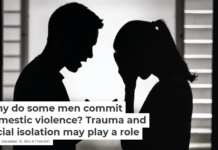 Why do some men commit domestic violence? Trauma and social isolation may play a role