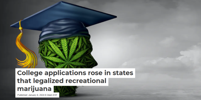 Effects of legalization on college application rates are short term. wildpixel via iStock/Getty Images Plus