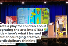 I wrote a play for children about integrating the arts into STEM fields − here’s what I learned about encouraging creative, interdisciplinary thinking