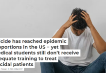 Suicide has reached epidemic proportions in the US − yet medical students still don’t receive adequate training to treat suicidal patients