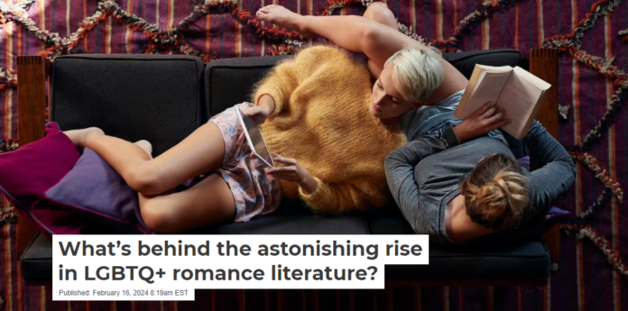 America’s biggest book publishers originally viewed LGBTQ+ romance as a niche market. Klaus Vedfelt/DigitalVision via Getty Images
