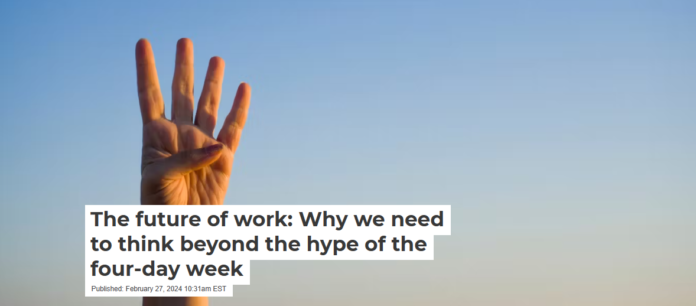 In contrast to what its promoters claim, the four-day week does not guarantee more motivated workers. Shutterstock