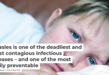Measles is one of the deadliest and most contagious infectious diseases – and one of the most easily preventable