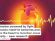 Pacemaker powered by light eliminates need for batteries and allows the heart to function more naturally − new research