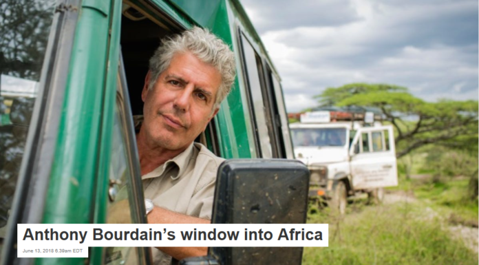 Anthony Bourdain’s window into Africa