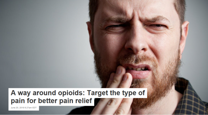 A way around opioids: Target the type of pain for better pain relief
