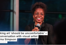 Making art ‘should be uncomfortable’ – a conversation with visual artist Lorna Simpson