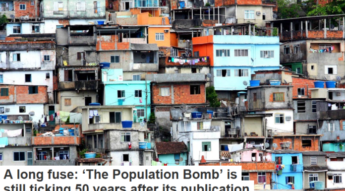 A long fuse: ‘The Population Bomb’ is still ticking 50 years after its publication