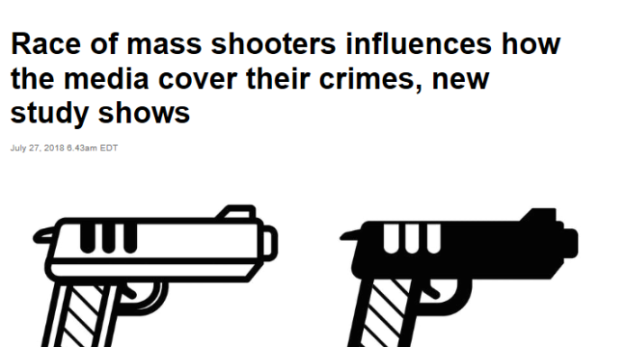 Race of mass shooters influences how the media cover their crimes, new study shows
