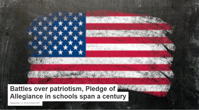 Battles over patriotism, Pledge of Allegiance in schools span a century