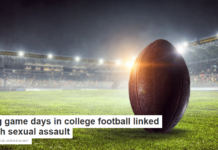 Big game days in college football linked with sexual assault