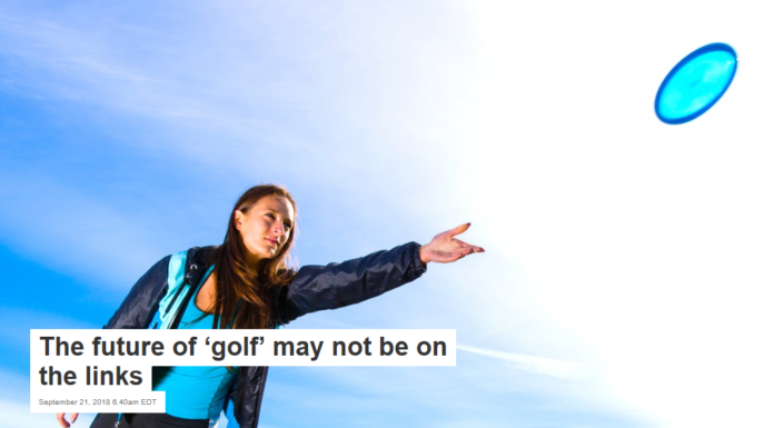 The future of ‘golf’ may not be on the links