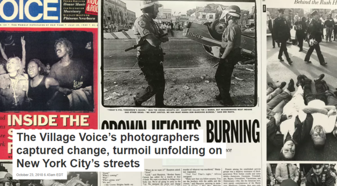 The Village Voice’s photographers captured change, turmoil unfolding on New York City’s streets
