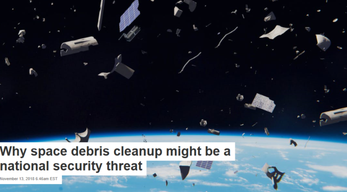 Why space debris cleanup might be a national security threat