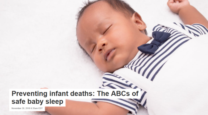 Preventing infant deaths: The ABCs of safe baby sleep
