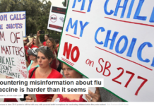 Countering misinformation about flu vaccine is harder than it seems