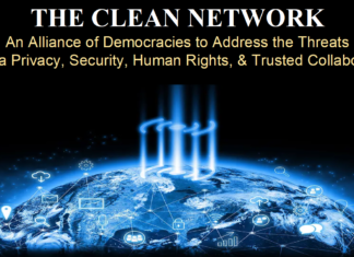 The Clean Network, an alliance of democracies to address the threats to data privacy, security, human rights, and trusted collaboration