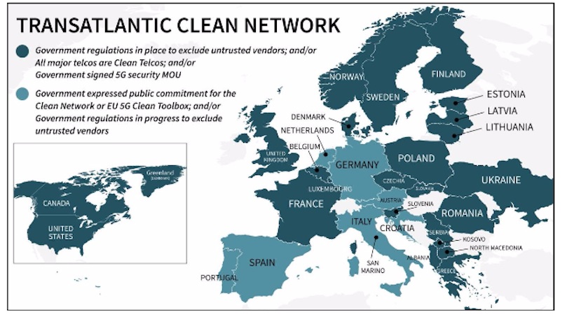 Clean Network Map