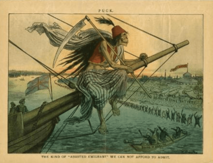 Fears of cholera coming. Graetz 1883 © Historical Society of Pennsylvania