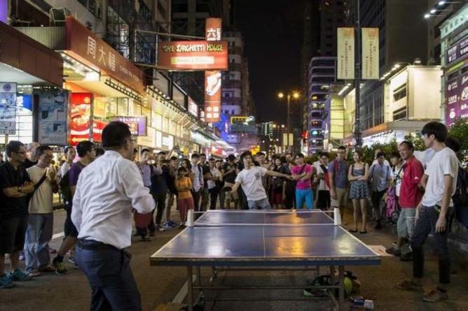 Ping-pong in Mok Kong The Hindu
