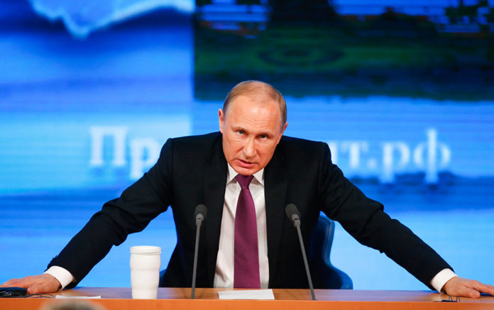 Russian President Putin blamed the West for his country’s economic troubles and collapsing ruble in a news conference. Reuters