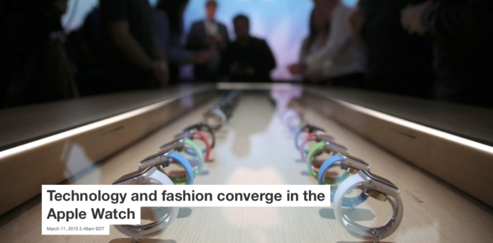 The many colours of the Apple Watch. EPA/Kay Nietfeld