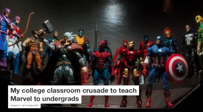 My college classroom crusade to teach Marvel to undergrads