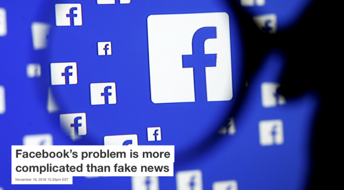 Facebook’s problem is more complicated than fake news
