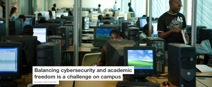 The campus community can have different cyber priorities. John Hogg / World Bank, CC BY-NC-ND