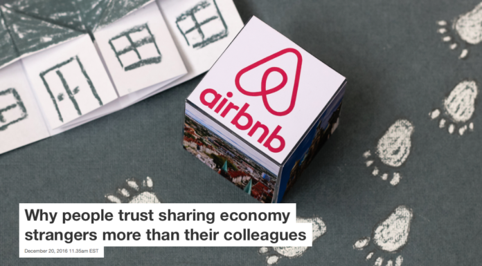 Why people trust sharing economy strangers more than their colleagues