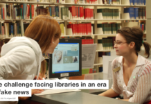 The challenge facing libraries in an era of fake news