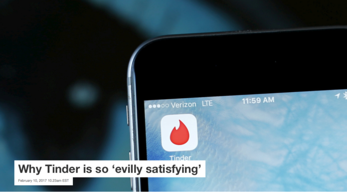 Why Tinder is so ‘evilly satisfying’