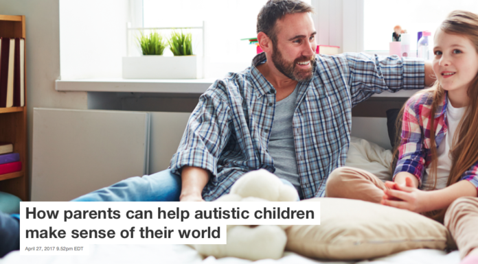 How parents can help autistic children make sense of their world