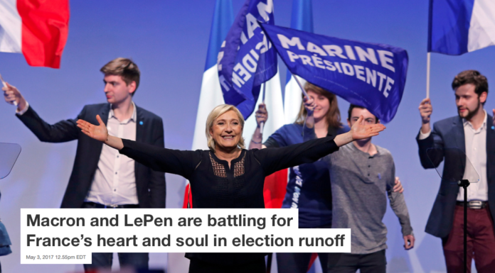 Macron and LePen are battling for France’s heart and soul in election runoff