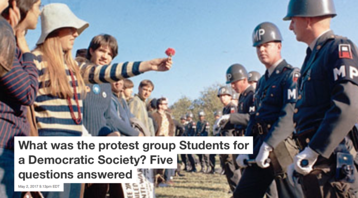 What was the protest group Students for a Democratic Society? Five questions answered