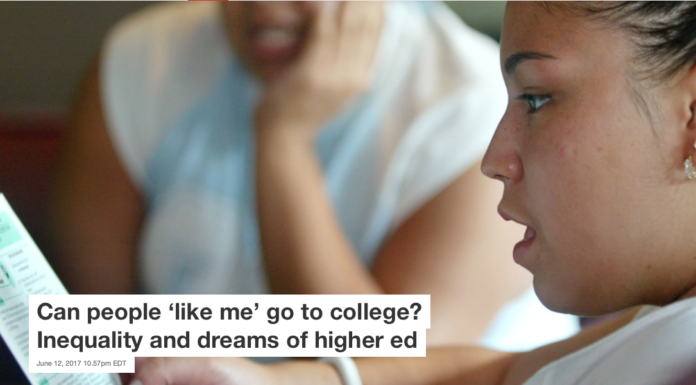 Can people ‘like me’ go to college? Inequality and dreams of higher ed