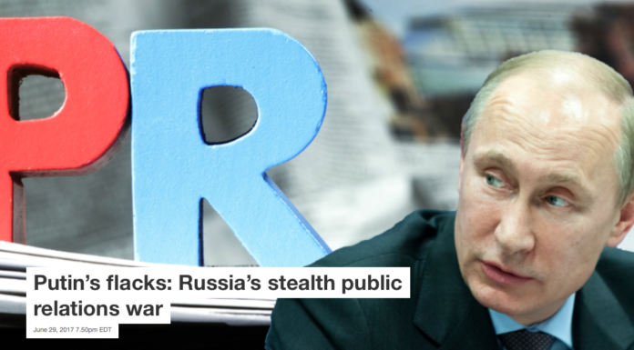 Putin’s flacks: Russia’s stealth public relations war