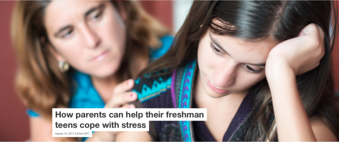Starting a new school can be stressful. But as a parent, you can help. Kamira/Shutterstock.com
