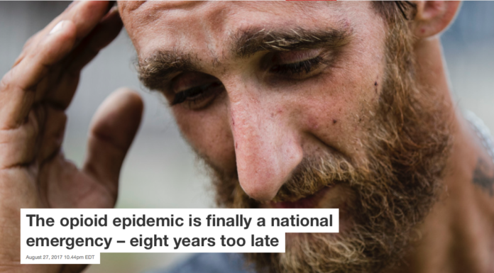 The opioid epidemic is finally a national emergency – eight years too late