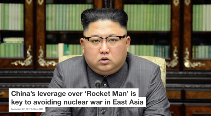 China’s leverage over ‘Rocket Man’ is key to avoiding nuclear war in East Asia