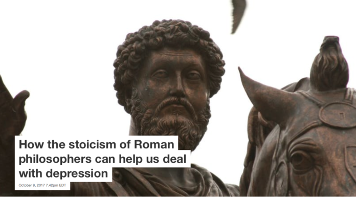 How the stoicism of Roman philosophers can help us deal with depression