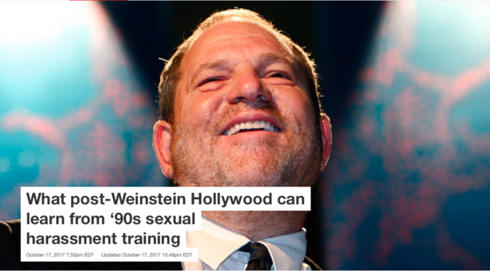 What post-Weinstein Hollywood can learn from ’90s sexual harassment training