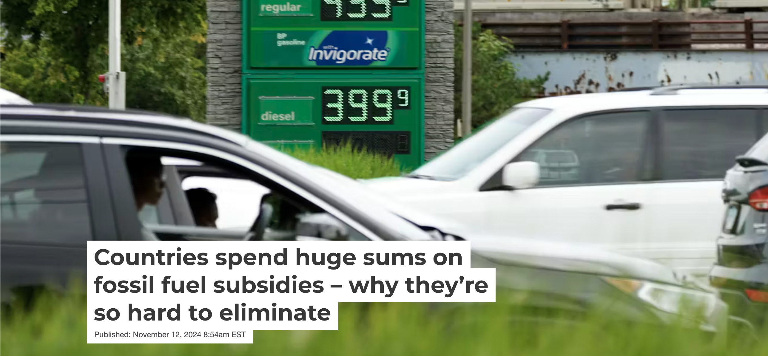 Countries spend huge sums on fossil fuel subsidies – why they’re so ...