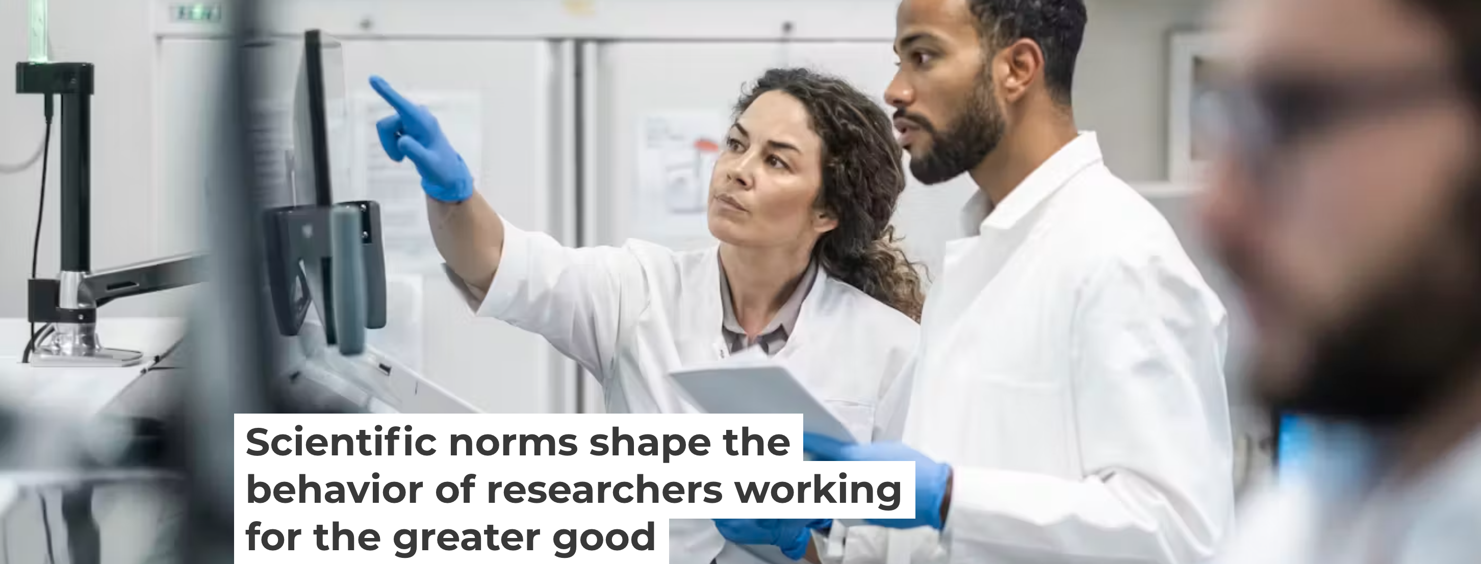 Normal Scientist Scientific norms shape the behavior of researchers working for the ...