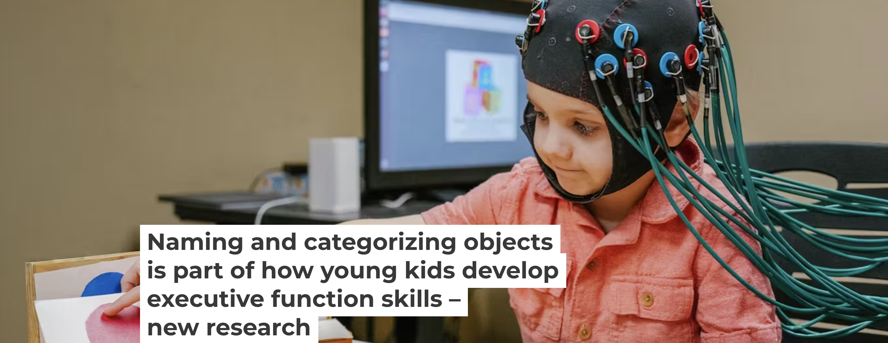 Naming and categorizing objects is part of how young kids develop ...