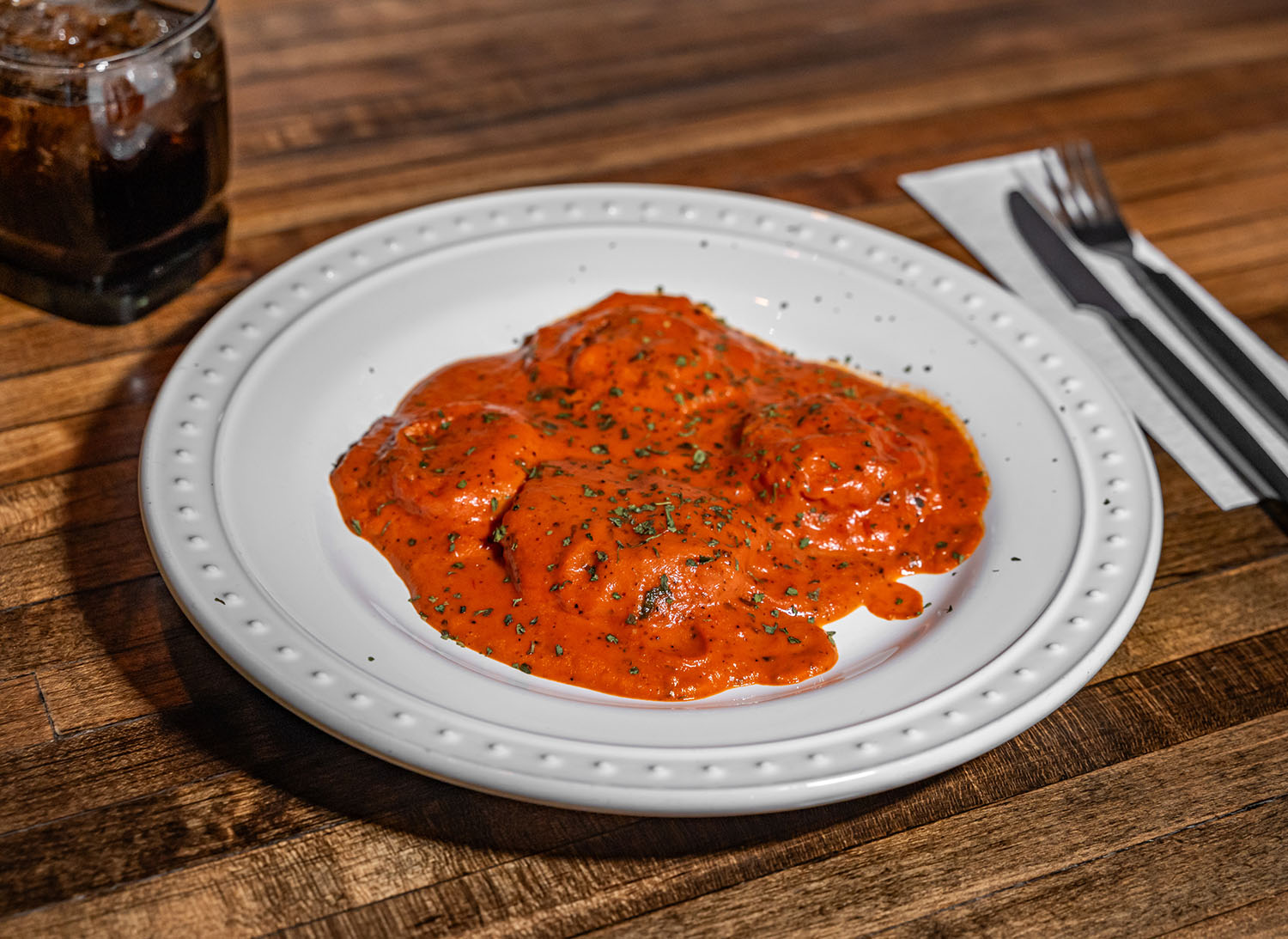 Try Some Lobster Ravioli at The Best Pizza in Denver's Corner House Pizza Pasta Bar